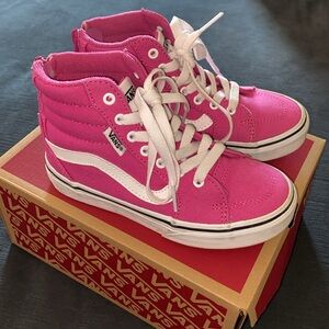VANS - filmore hi zip fuschia